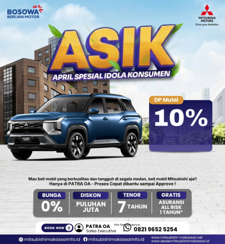KREDIT MITSUBISHI MAKASSAR TERBAIK - Promo Mitsubishi Makassar
