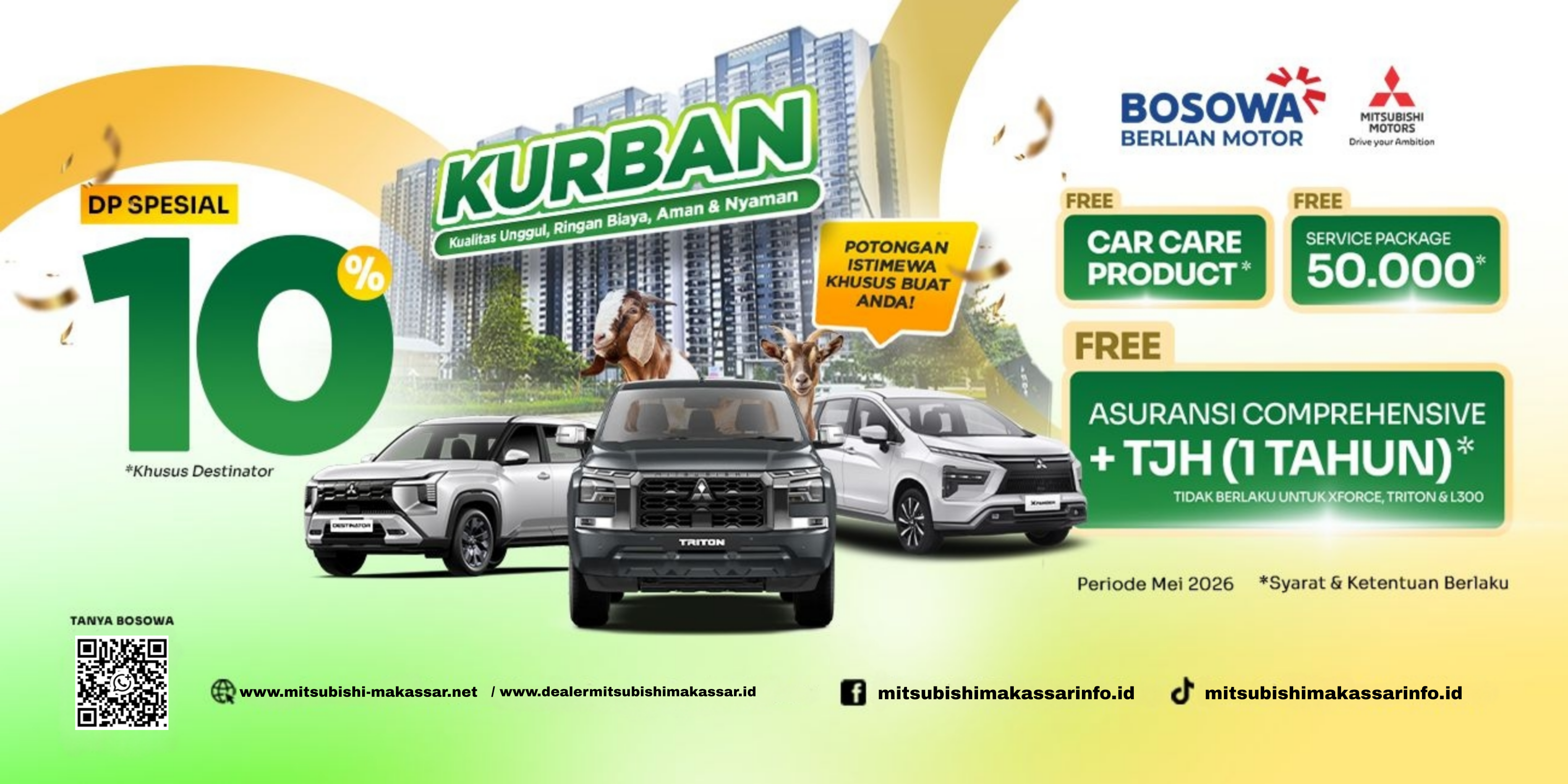 Promo PROMO BULAN MEI  - Mitsubishi Makassar 2026