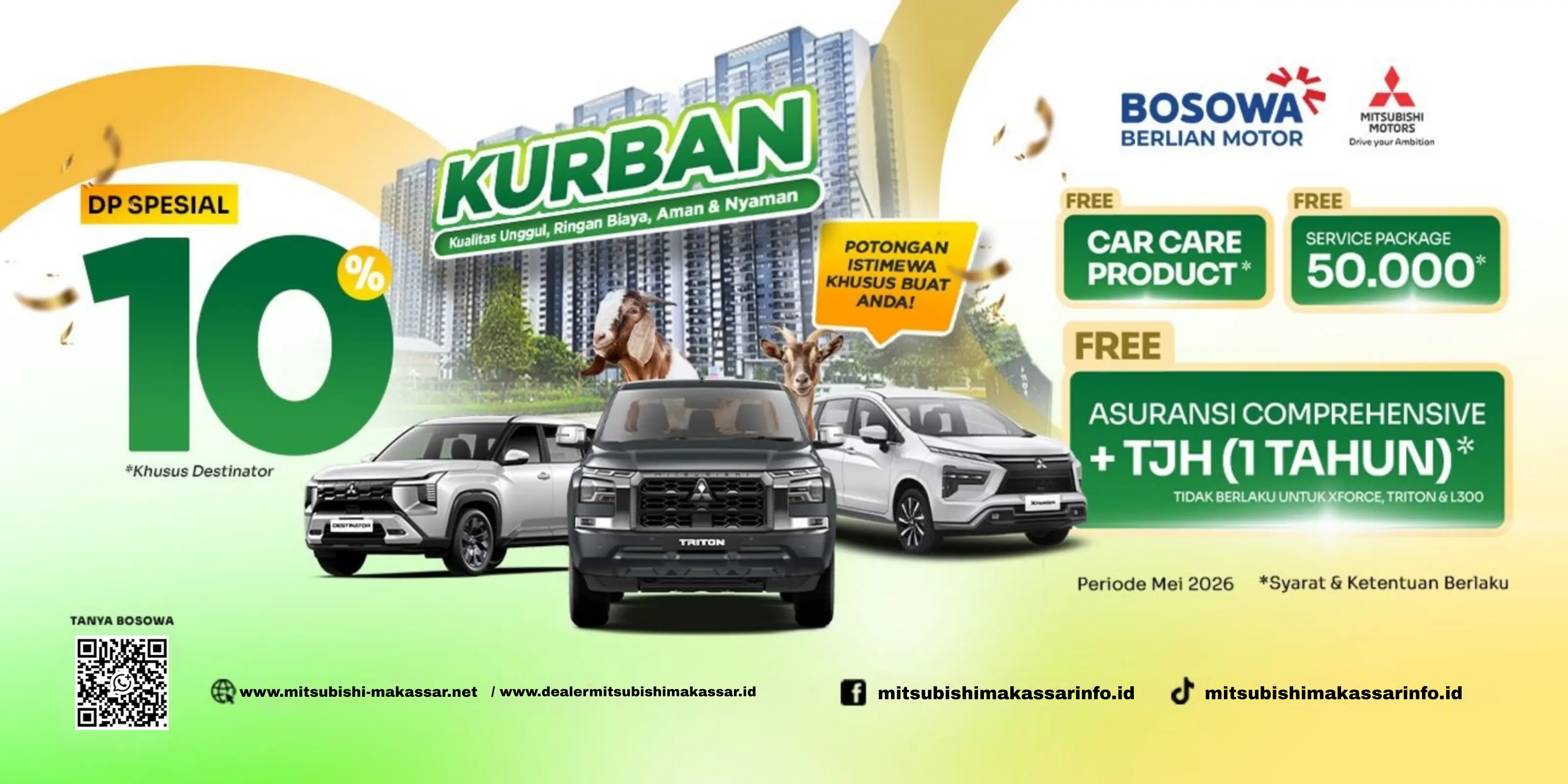 Promo PROMO BULAN MEI  - Mitsubishi Makassar 2026