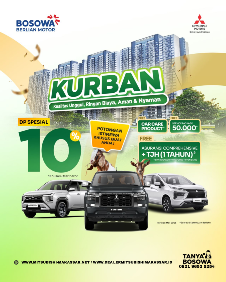 KREDIT MITSUBISHI MAKASSAR TERBAIK - Promo Mitsubishi Makassar 2026